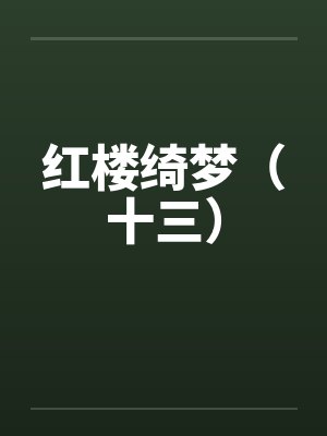 红楼绮梦（十三）