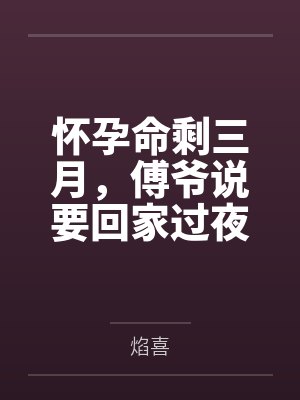 傅什么和徐什么的小说